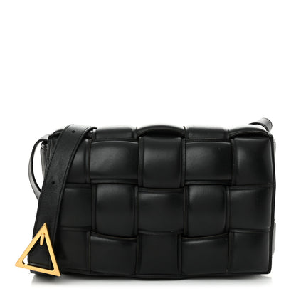Bottega Veneta Nappa Maxi Intreccio Padded Cassette Crossbody Bag Black 1 of 14