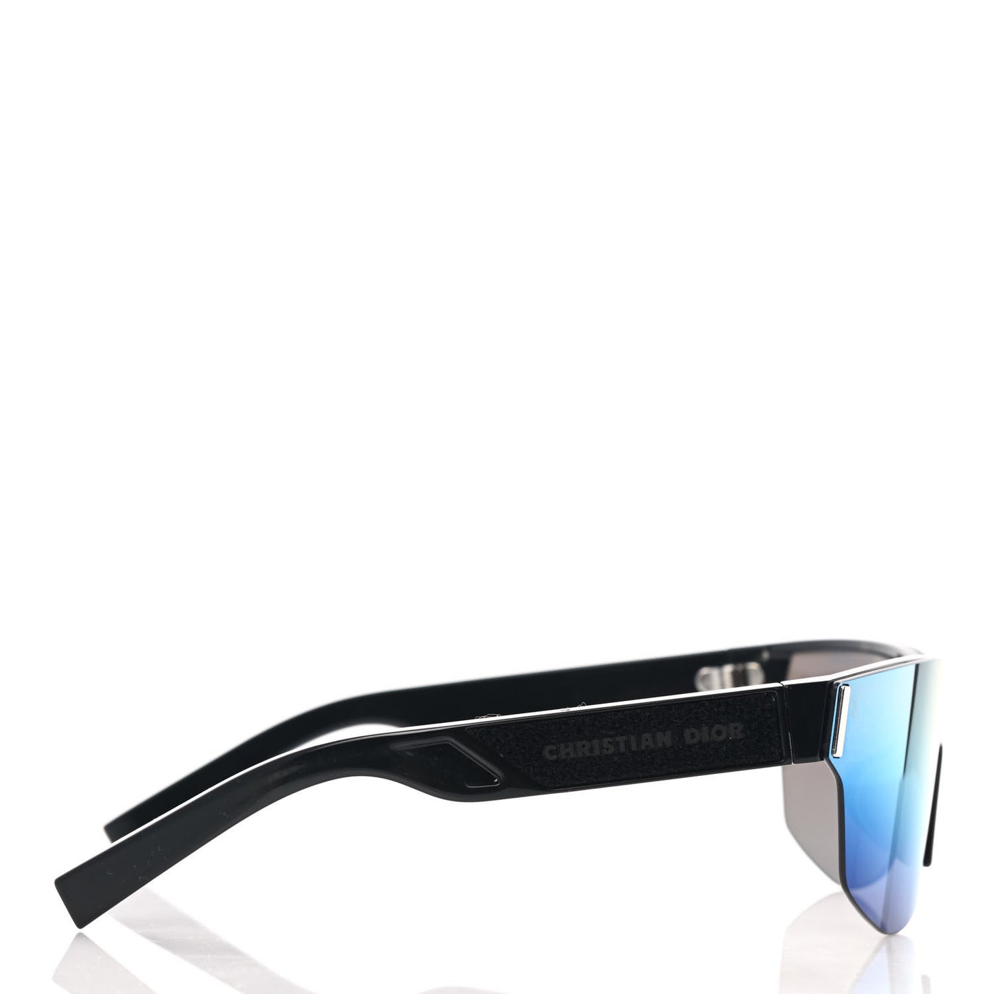 Acetate Mirrored Diorxtrem M2U Mask Sunglasses Black