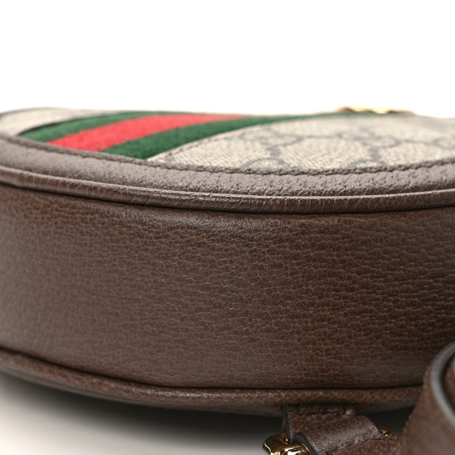Gucci GG Supreme Monogram Web Mini Ophidia Round Backpack Brown 8 of 8