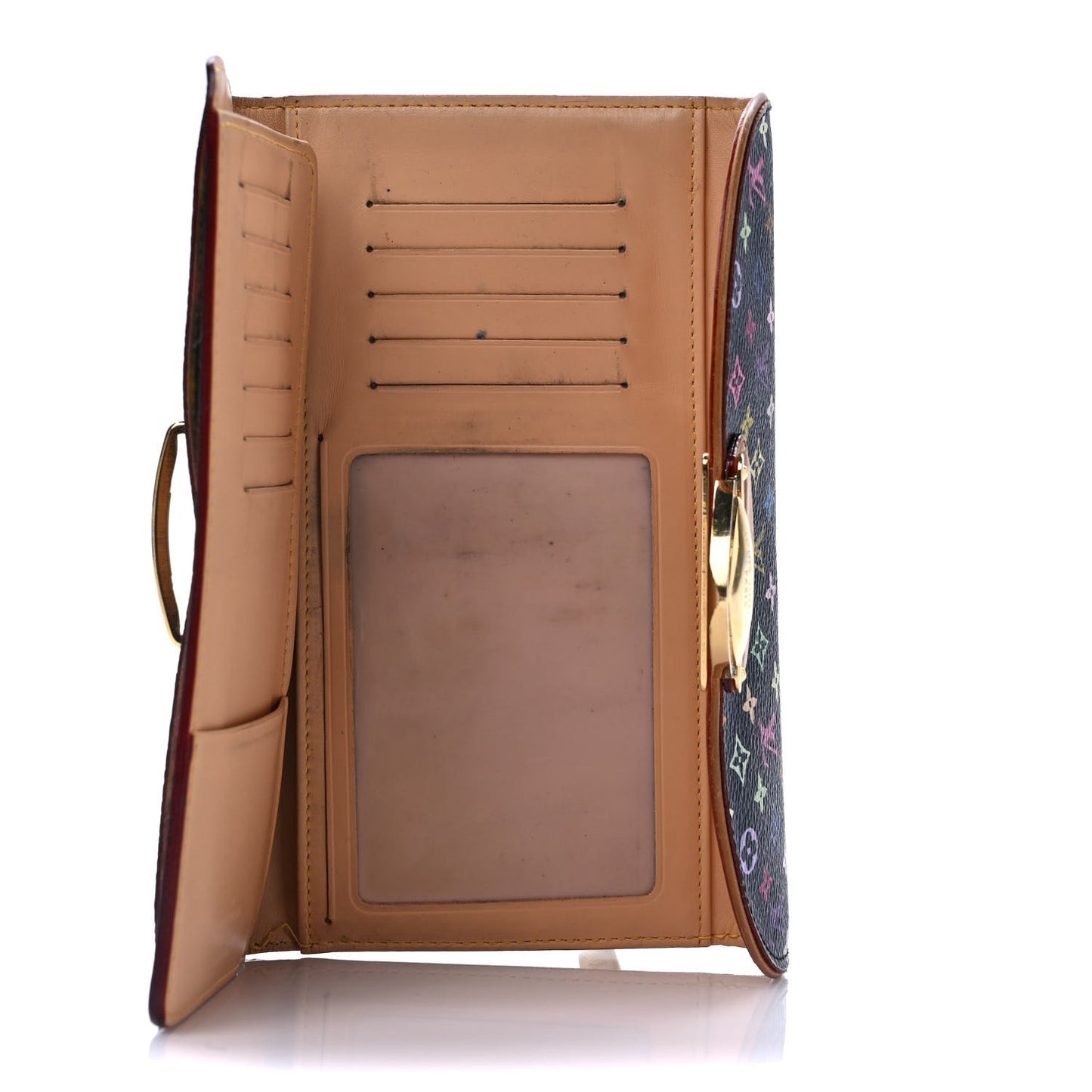 Monogram Multicolor Eugenie Wallet Black