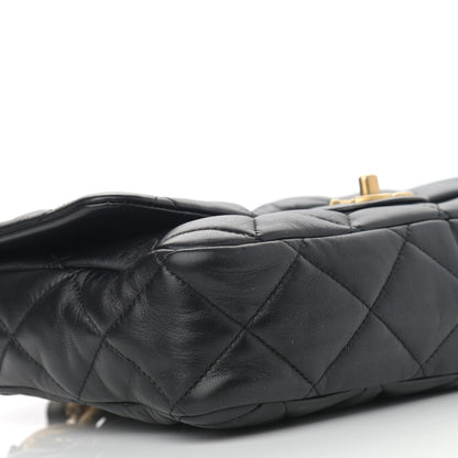Chanel Lambskin Quilted Large CC Funky Town Flap Black 9 of 12