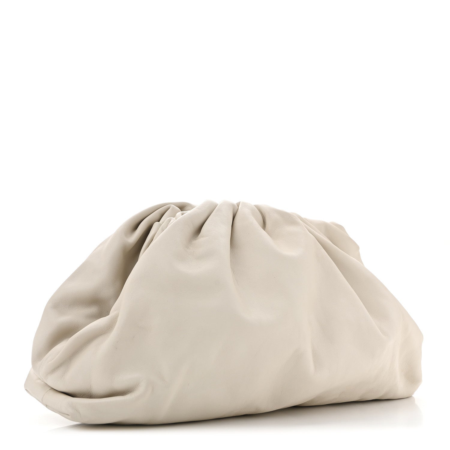 Bottega Veneta Smooth Butter Calf The Pouch Oversized Clutch Plaster 3 of 13