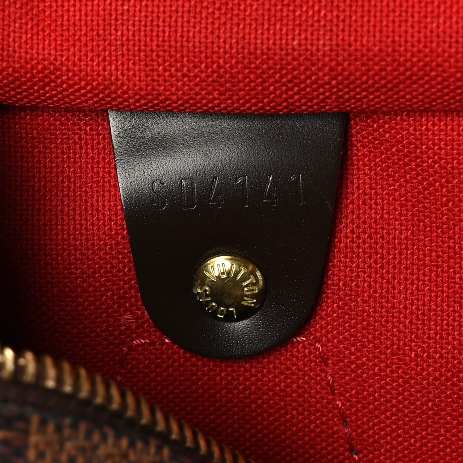 Louis Vuitton Damier Ebene Speedy 30 7 of 11