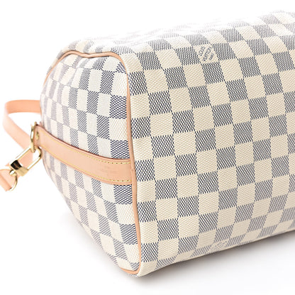 Louis Vuitton Damier Azur Speedy Bandouliere 30 10 of 12