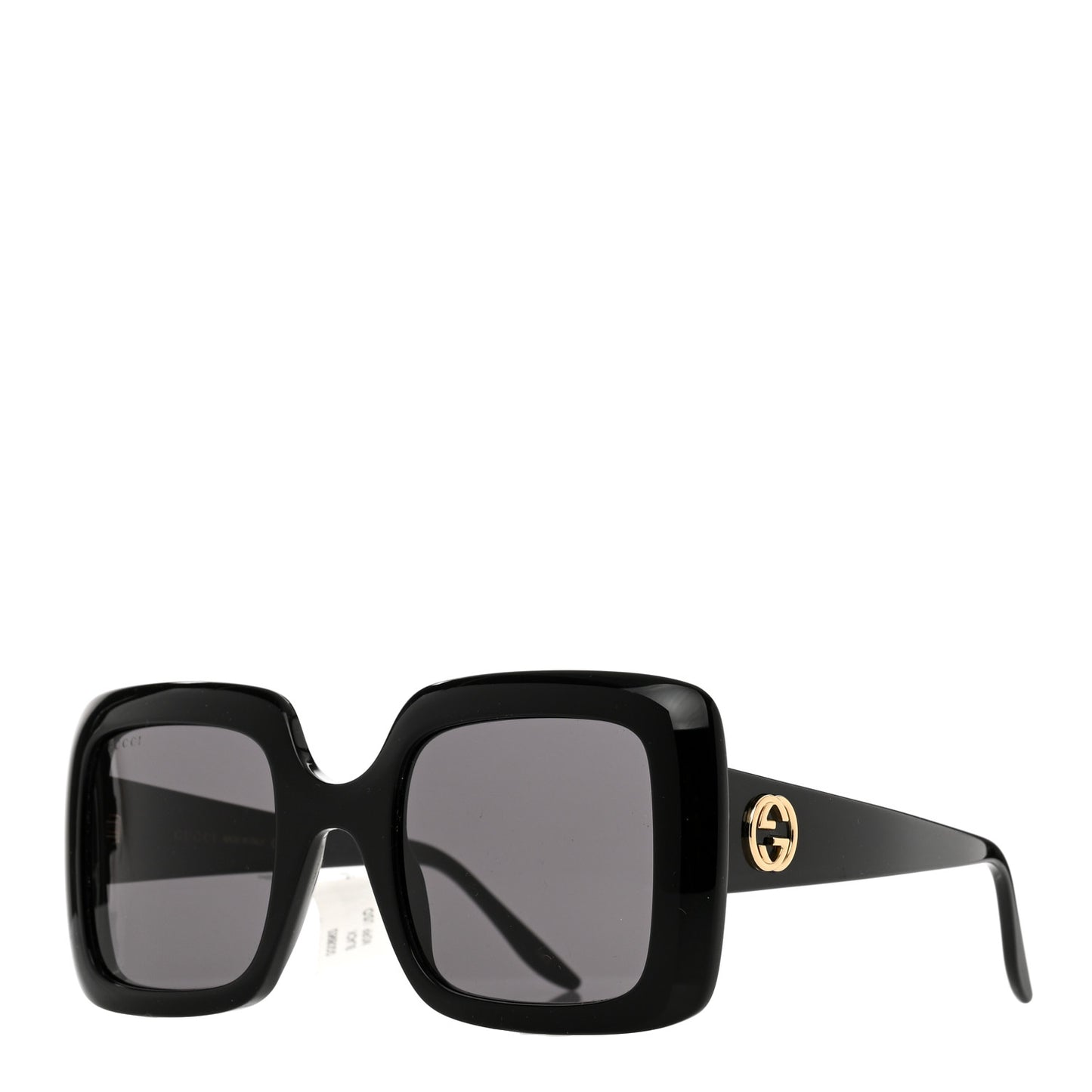 Acetate Square Frame Sunglasses GG0053S Black