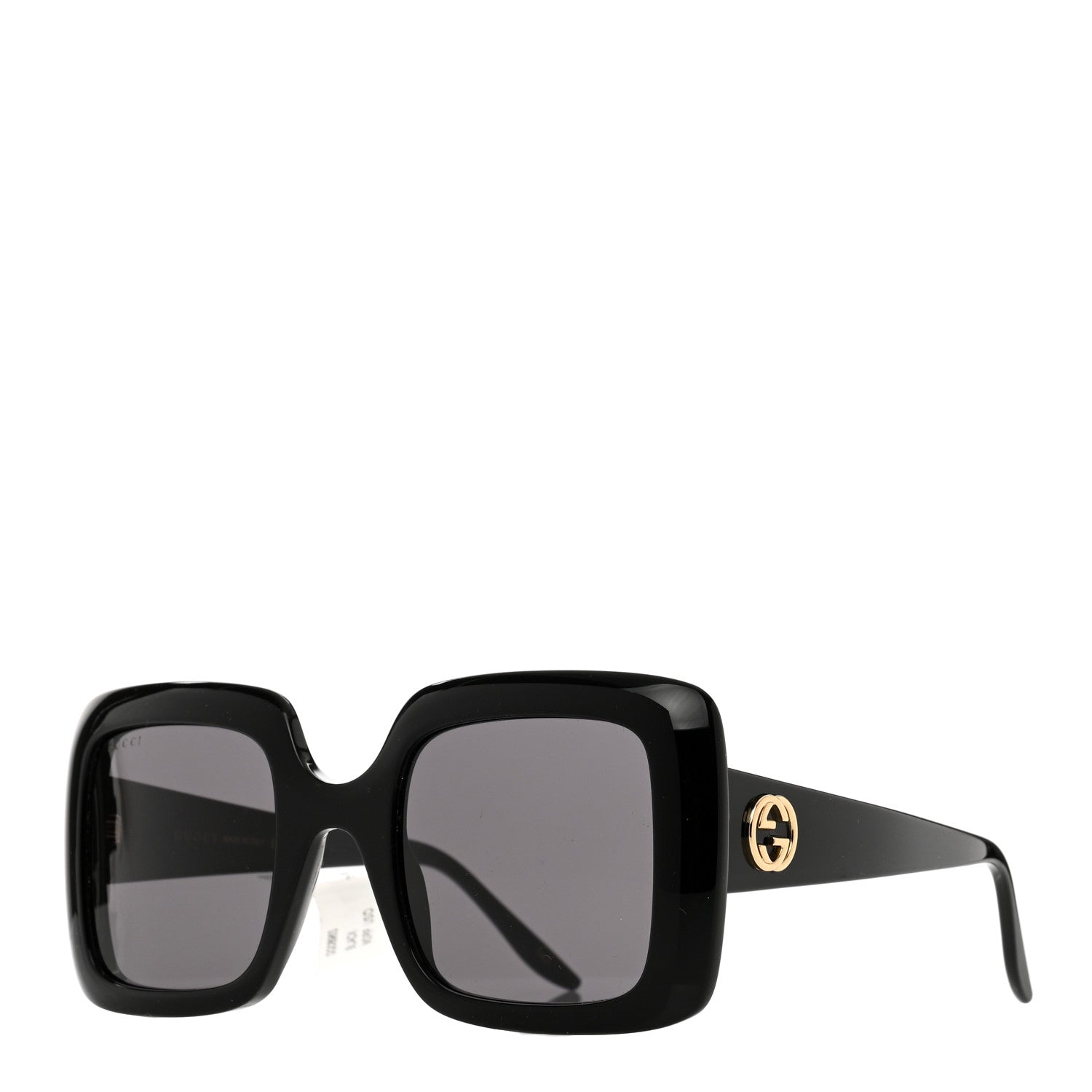 Gucci Acetate Square Frame Sunglasses GG0053S Black 1 of 6