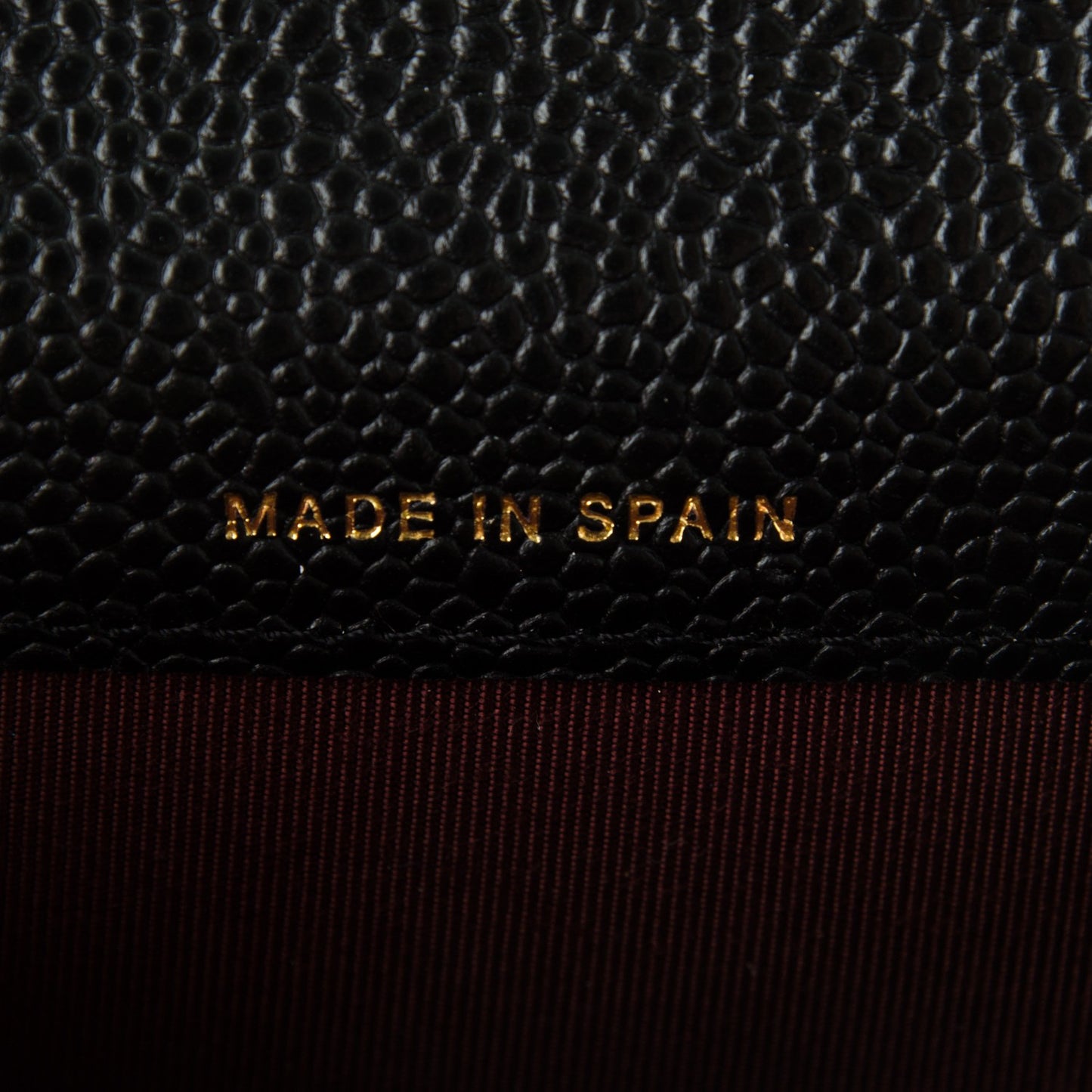 Caviar Quilted Flap Card Holder Black