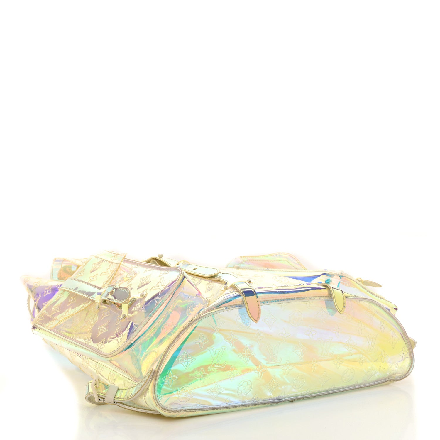 Louis Vuitton PVC Monogram Christopher Backpack GM Iridescent Prism 4 of 10