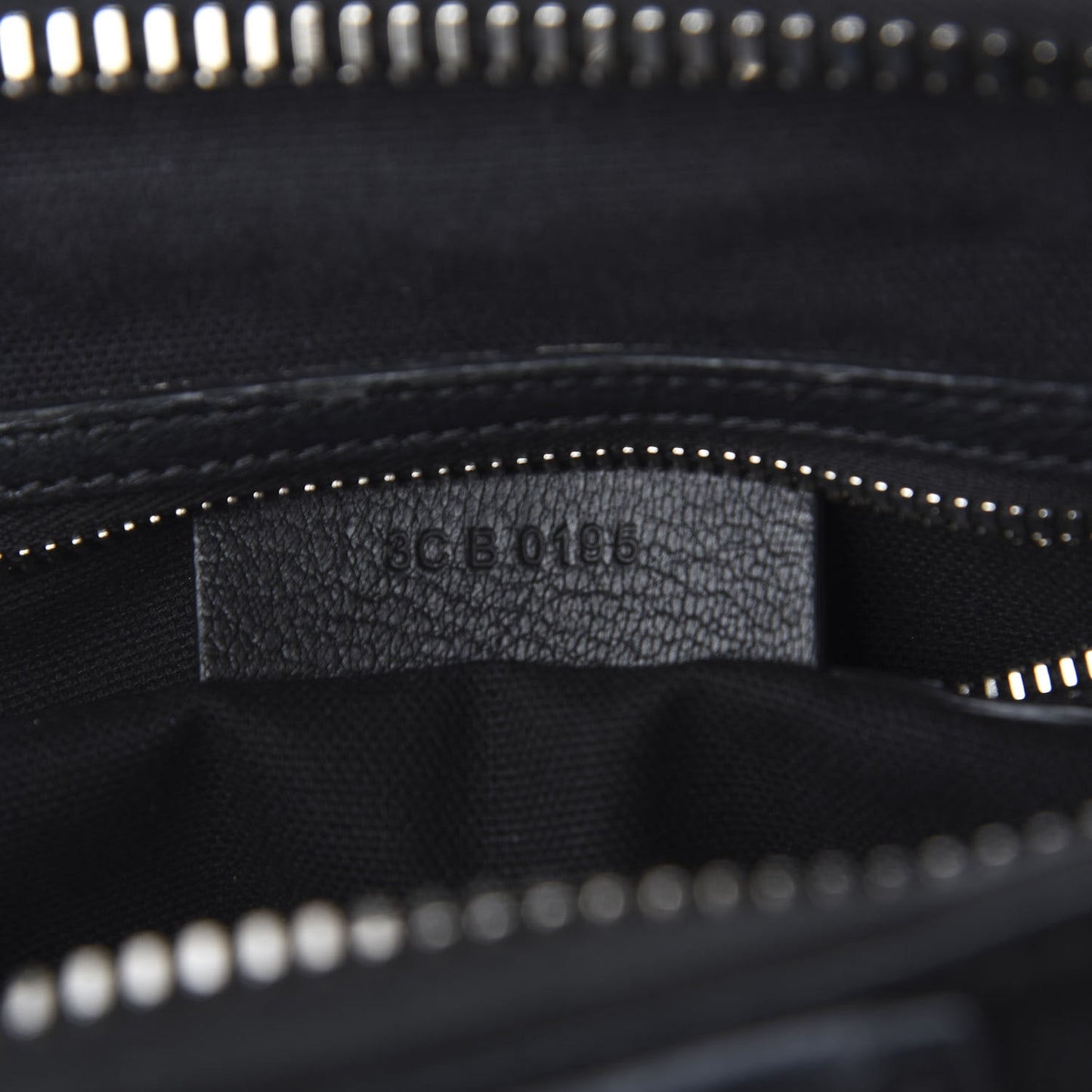 Sugar Goatskin Mini Antigona Black