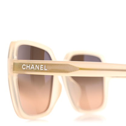 Chanel Acetate Square Sunglasses 5505 Light Brown 7 of 8
