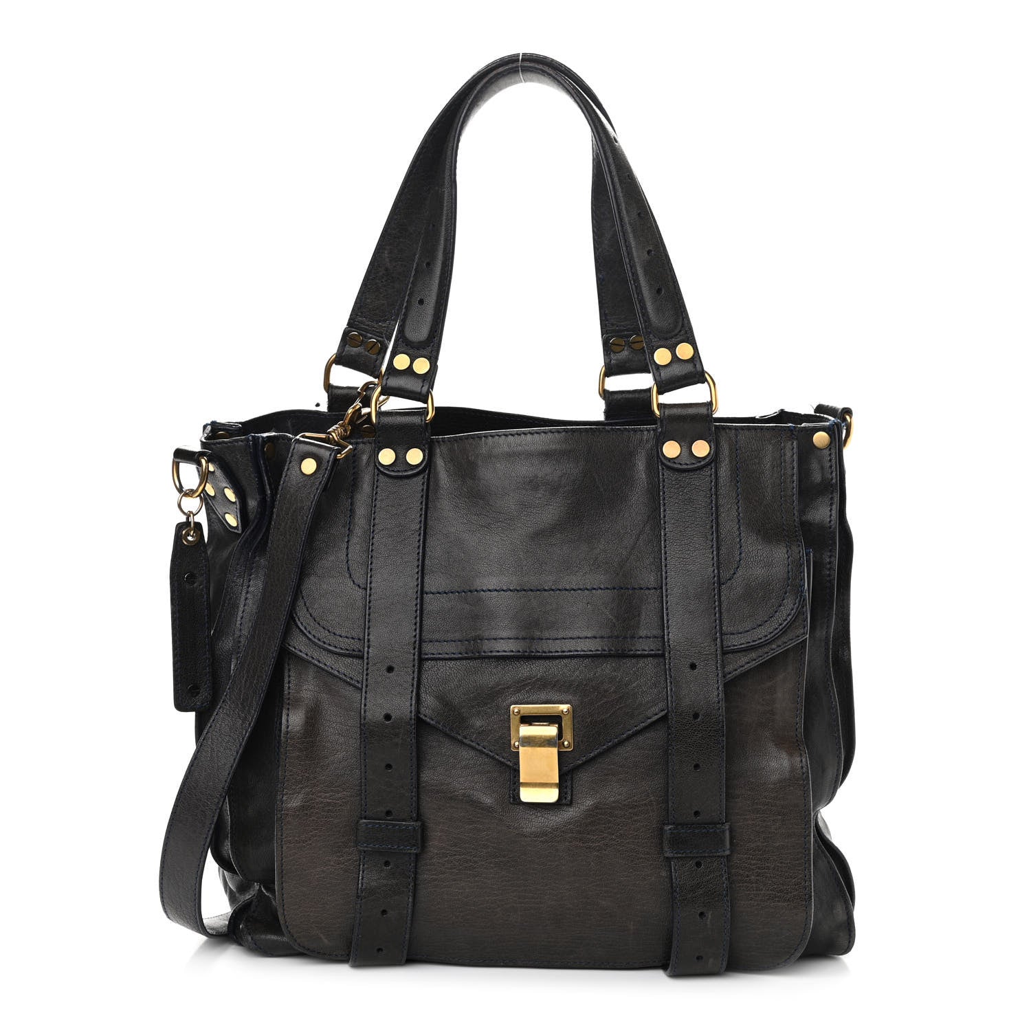 Proenza Schouler Lambskin PS1 Tote Indigo 1 of 19