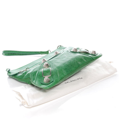 Balenciaga Agneau Giant 21 Handle Flat Clutch Pommier 4 of 7