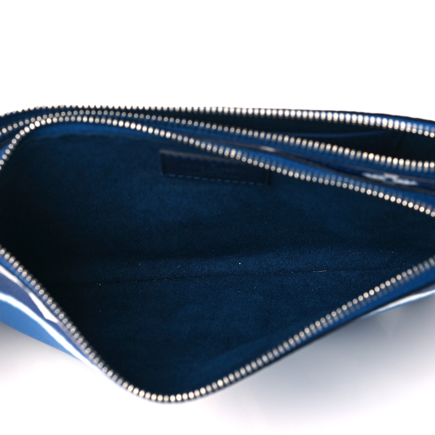 Monogram Giant Escale Double Zip Pochette Blue