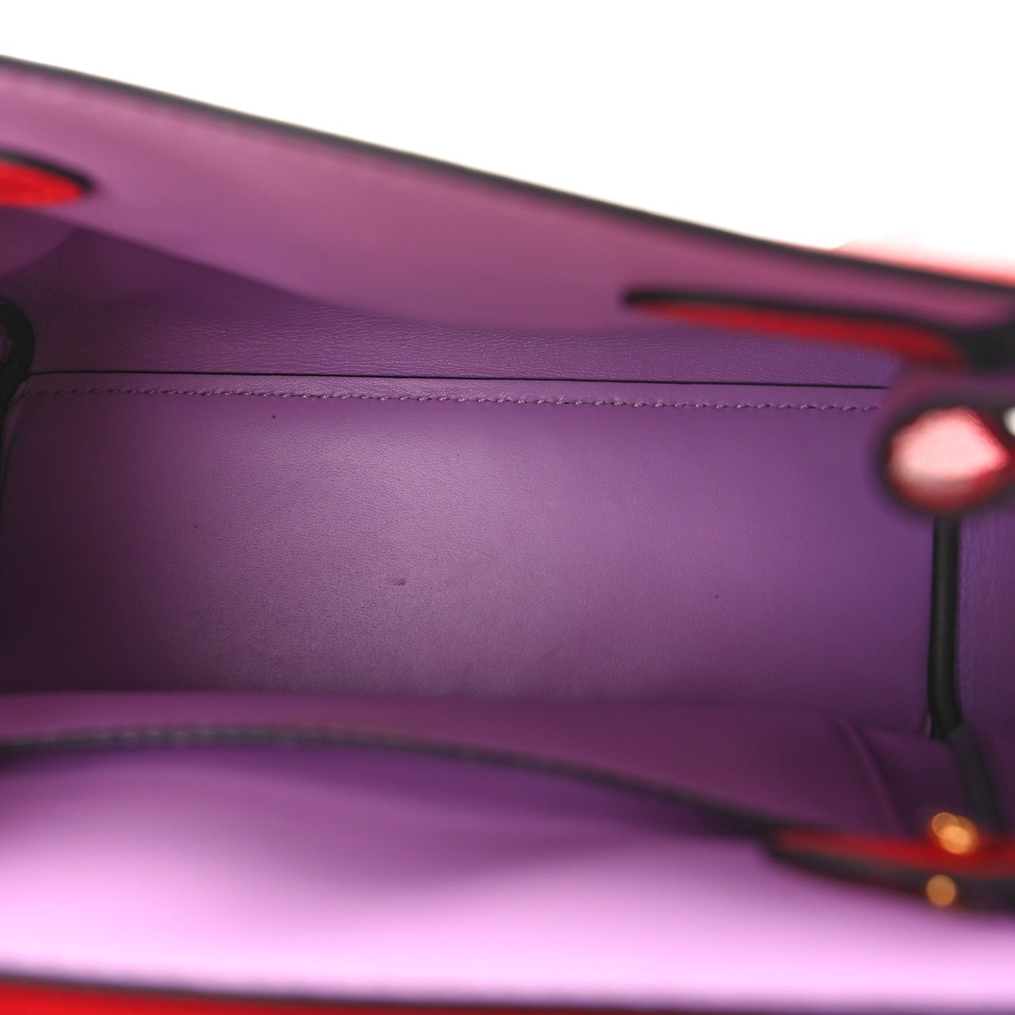 Calfskin Small Medusa Top Handle Handbag Red