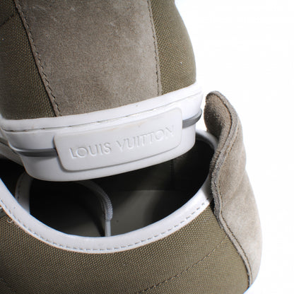 Louis Vuitton Canvas Cosmos Sneakers 7 Olive 7 of 7