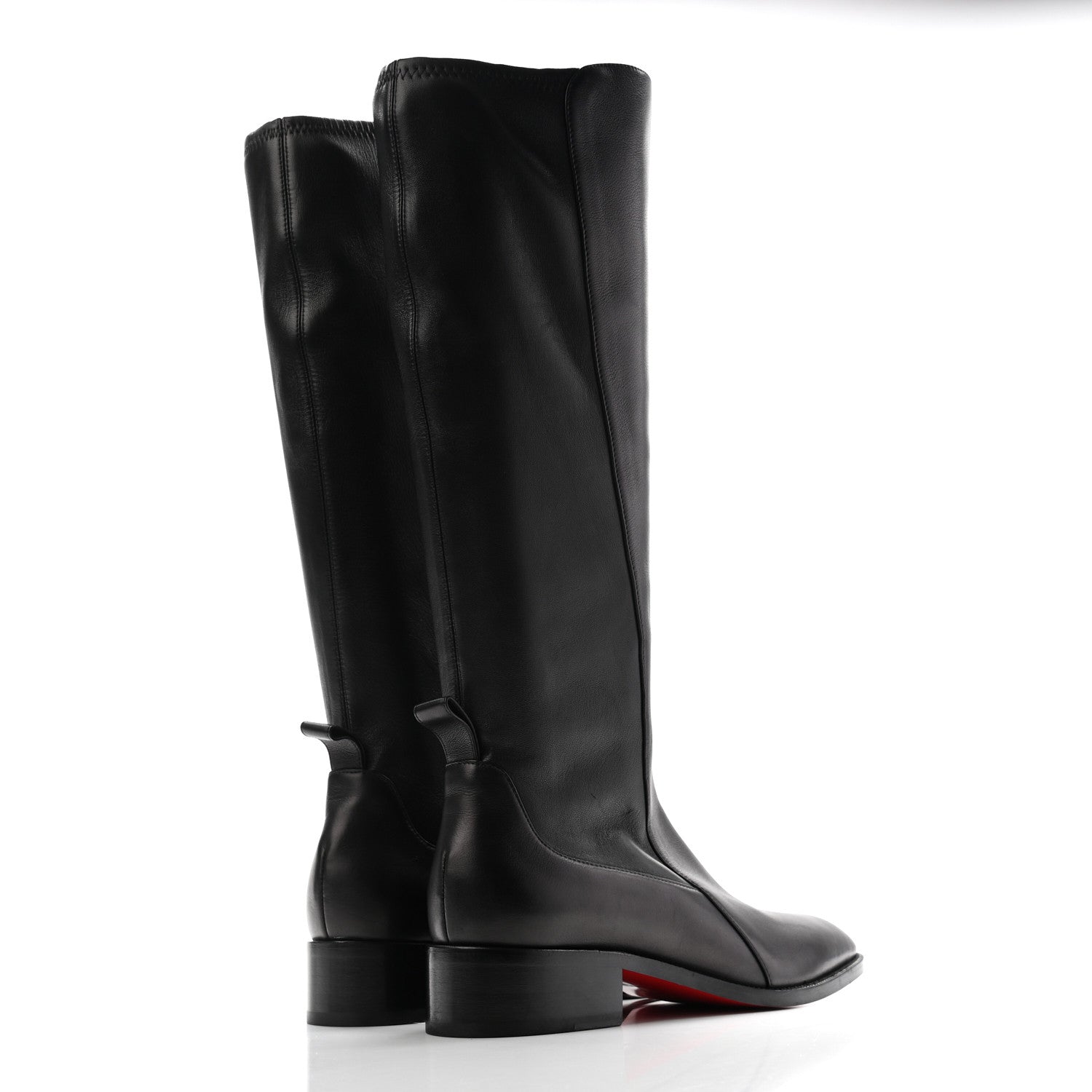 Christian Louboutin Nappa Flat Knee Boots 38 Black 4 of 10