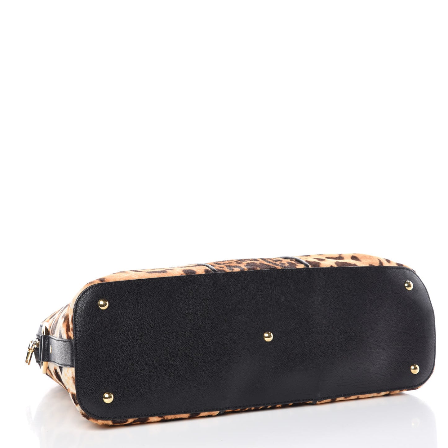 Calf Hair Printed Oversized Muse Leopard