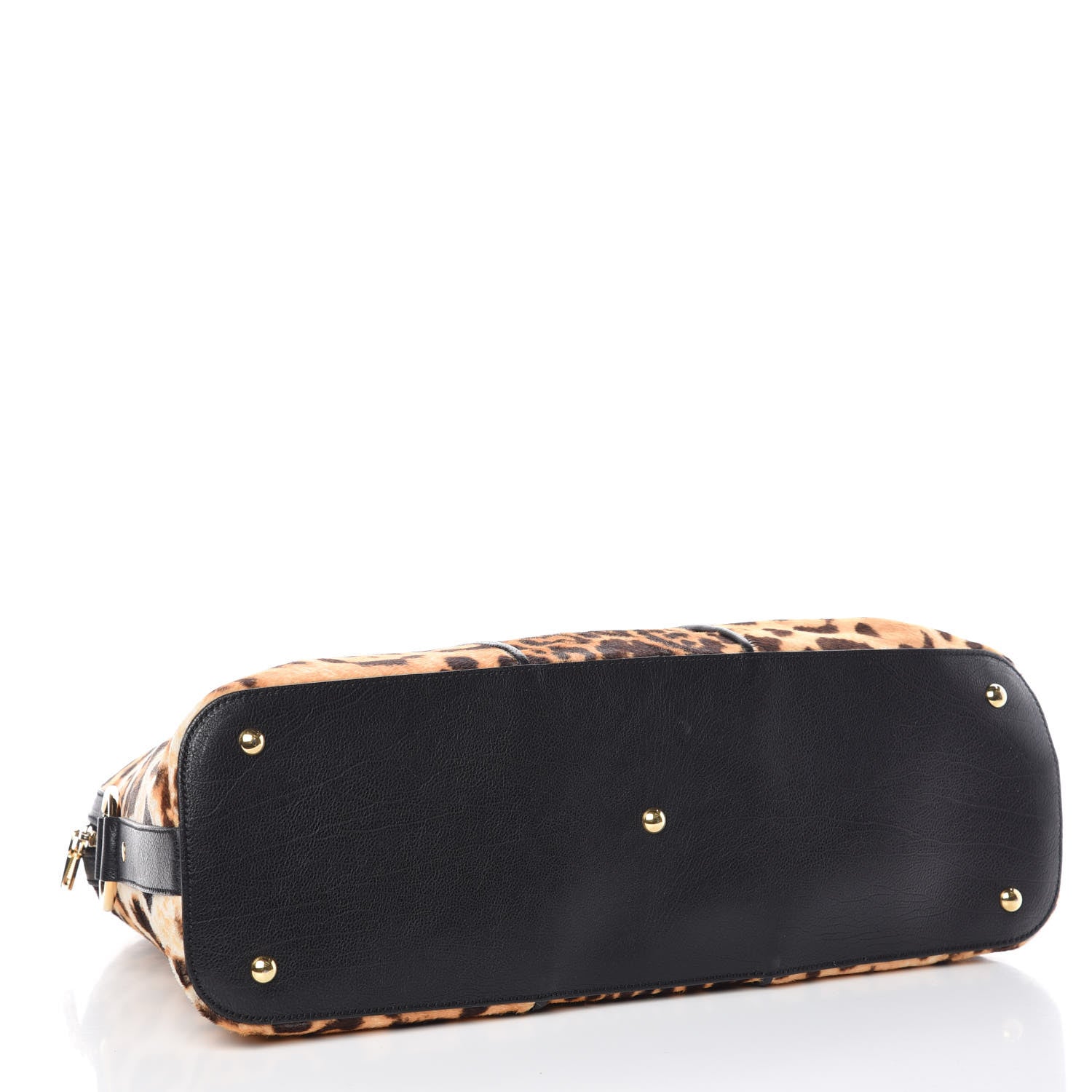 Saint Laurent Calf Hair Printed Oversized Muse Leopard 4 of 9