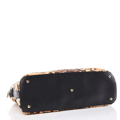 Saint Laurent Calf Hair Printed Oversized Muse Leopard 4 of 9