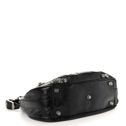 Balenciaga Agneau Arena Medium Le Cagole Shoulder Bag Black 5 of 18