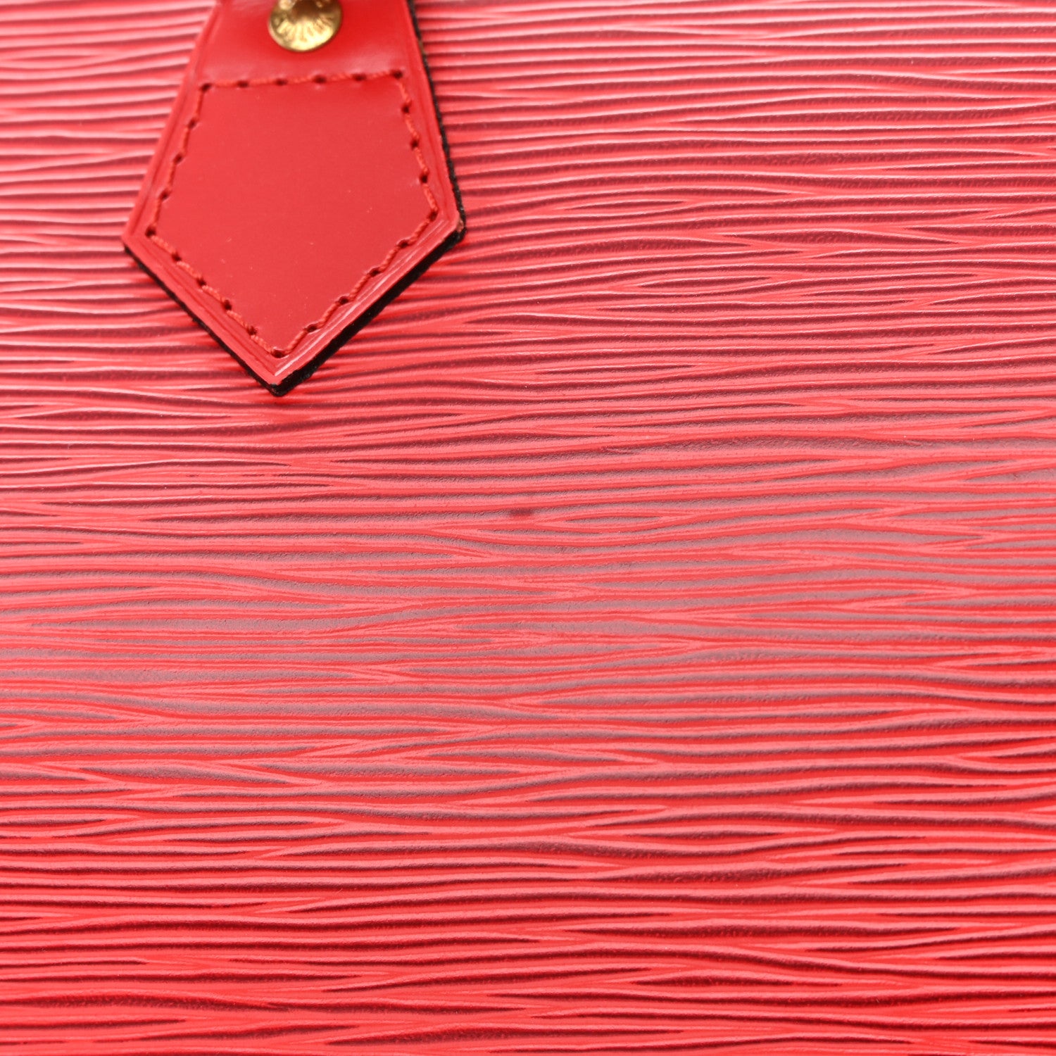 Louis Vuitton Epi Speedy 30 Castillan Red 14 of 20