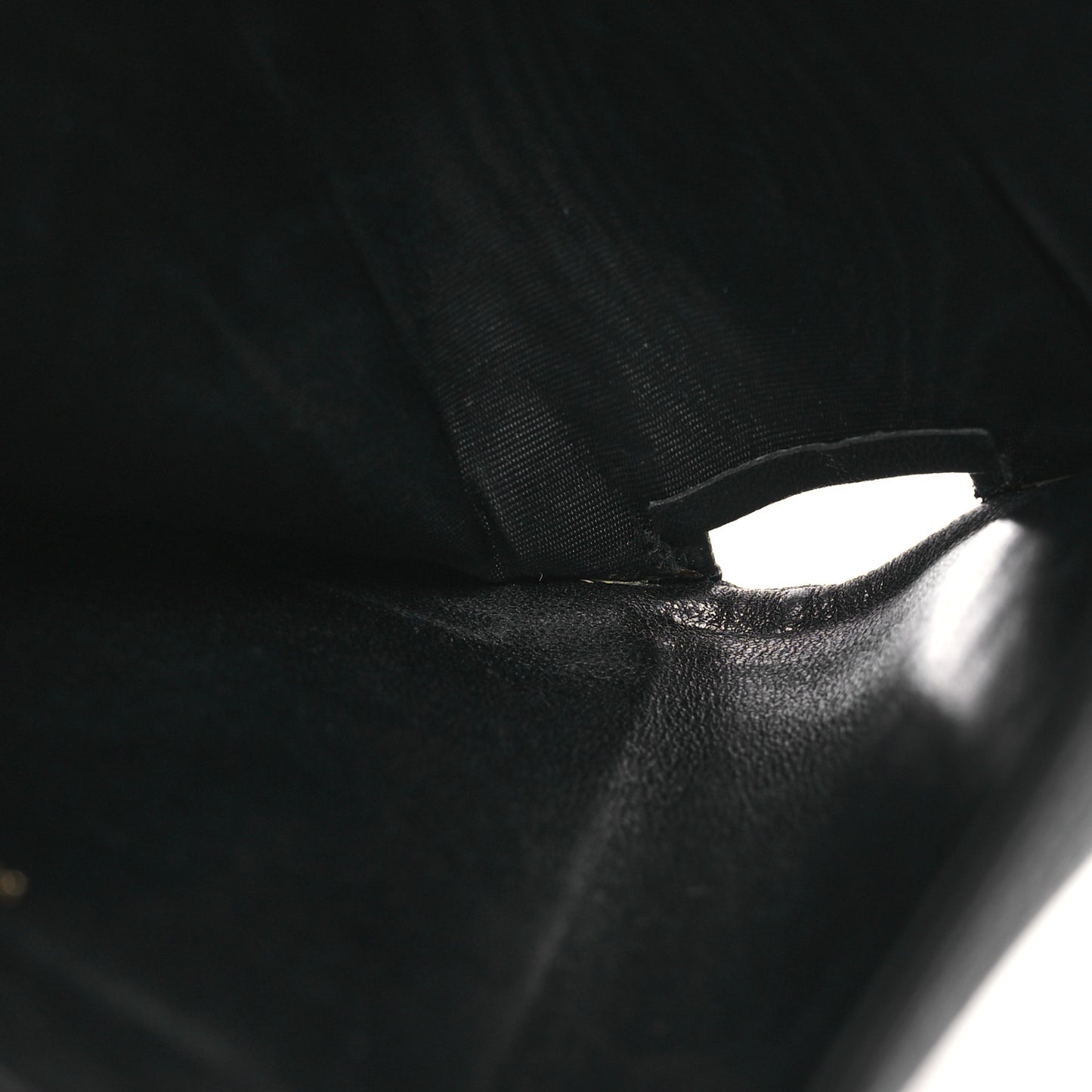 Caviar Timeless CC Compact French Wallet Black