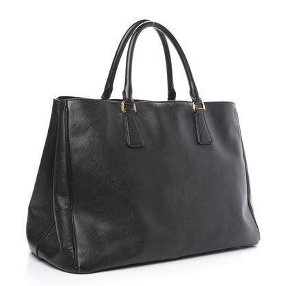 Prada Saffiano Lux Large Tote Black 3 of 12
