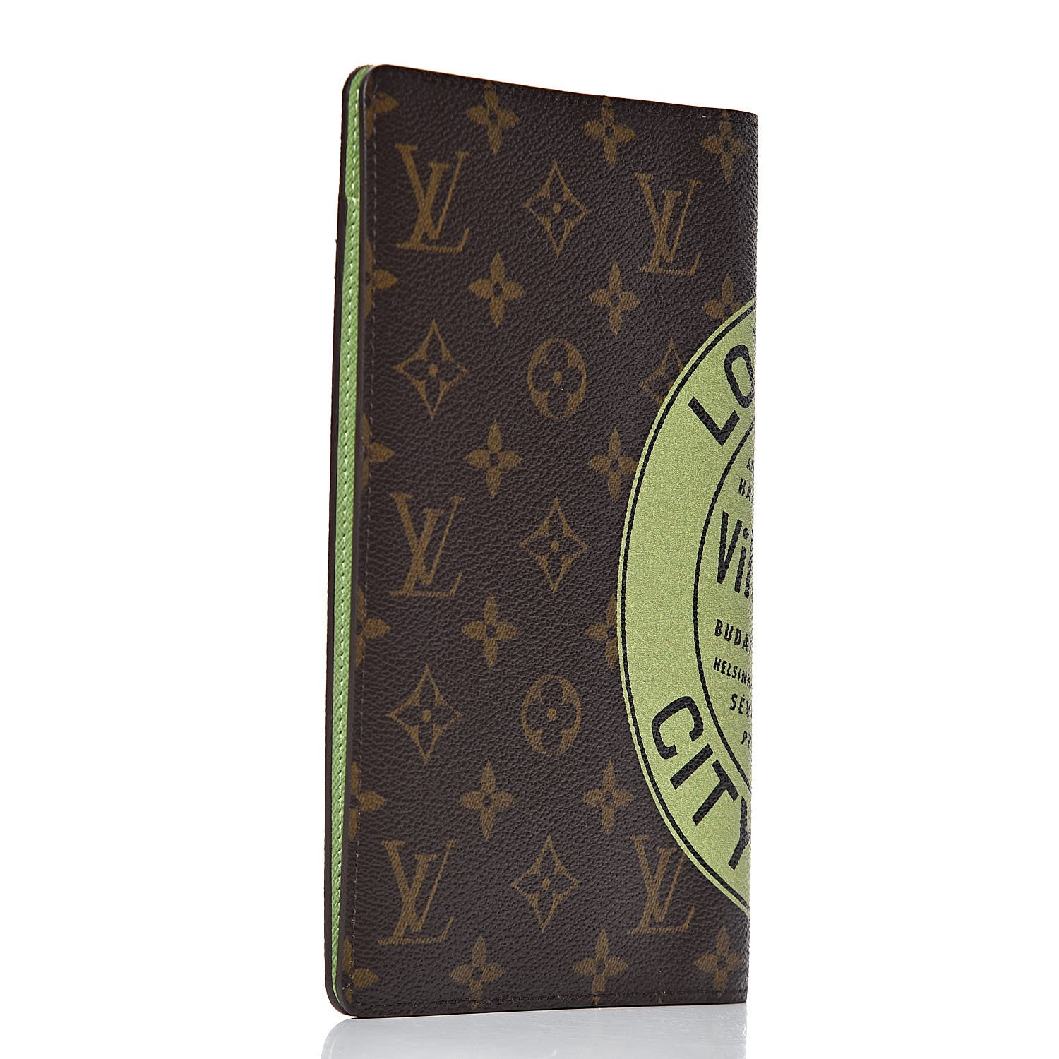 Louis Vuitton Monogram Villes D'Europe Notebook Cover Green 3 of 7