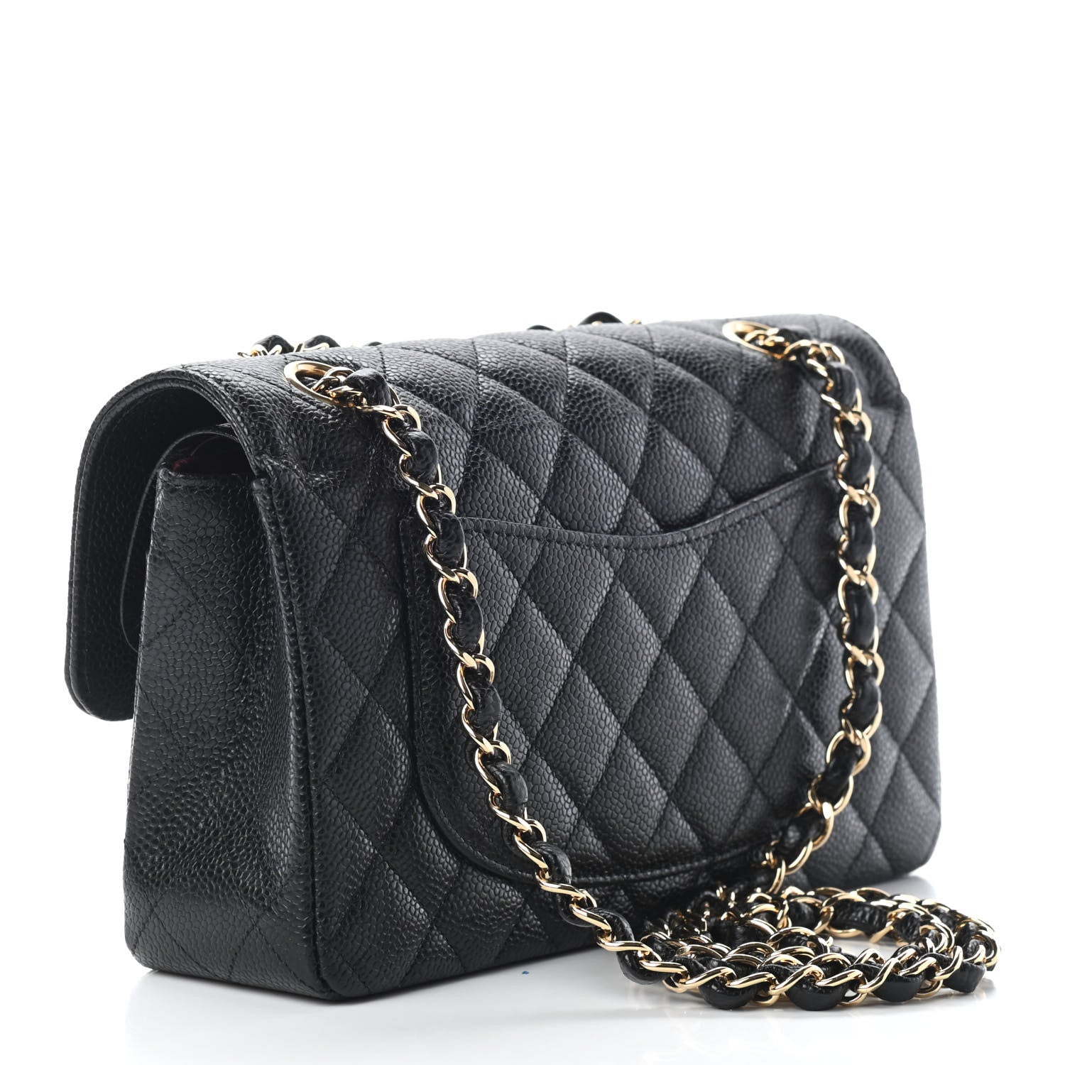 Chanel Caviar Quilted Small Double Flap Black 3 of 9