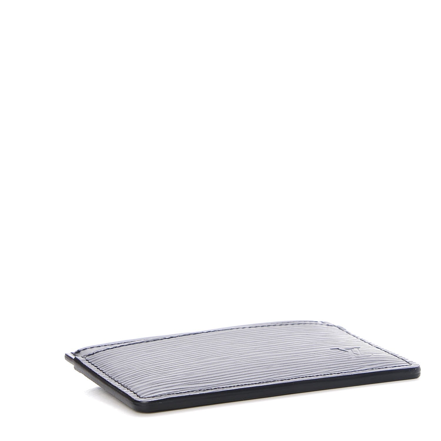Louis Vuitton Epi Card Holder Black 4 of 7