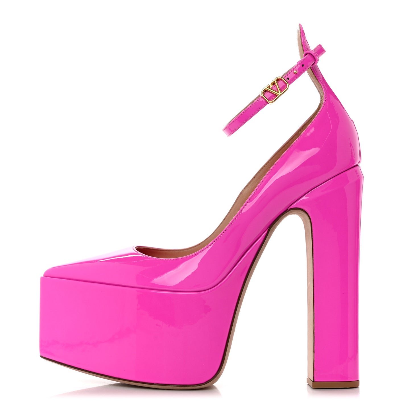 Patent Tan-Go 65/165mm Platform Pumps 36.5 Pink PP