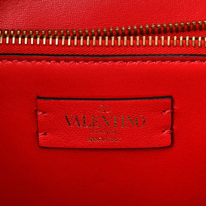 Valentino Garavani Smooth Calfskin VSling Hobo Bag Camel Rose 6 of 8