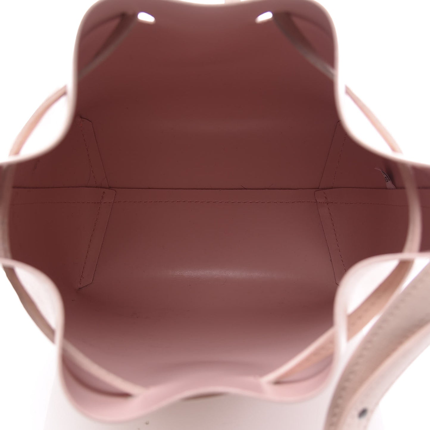 Saffiano Mini Bucket Bag Rosa