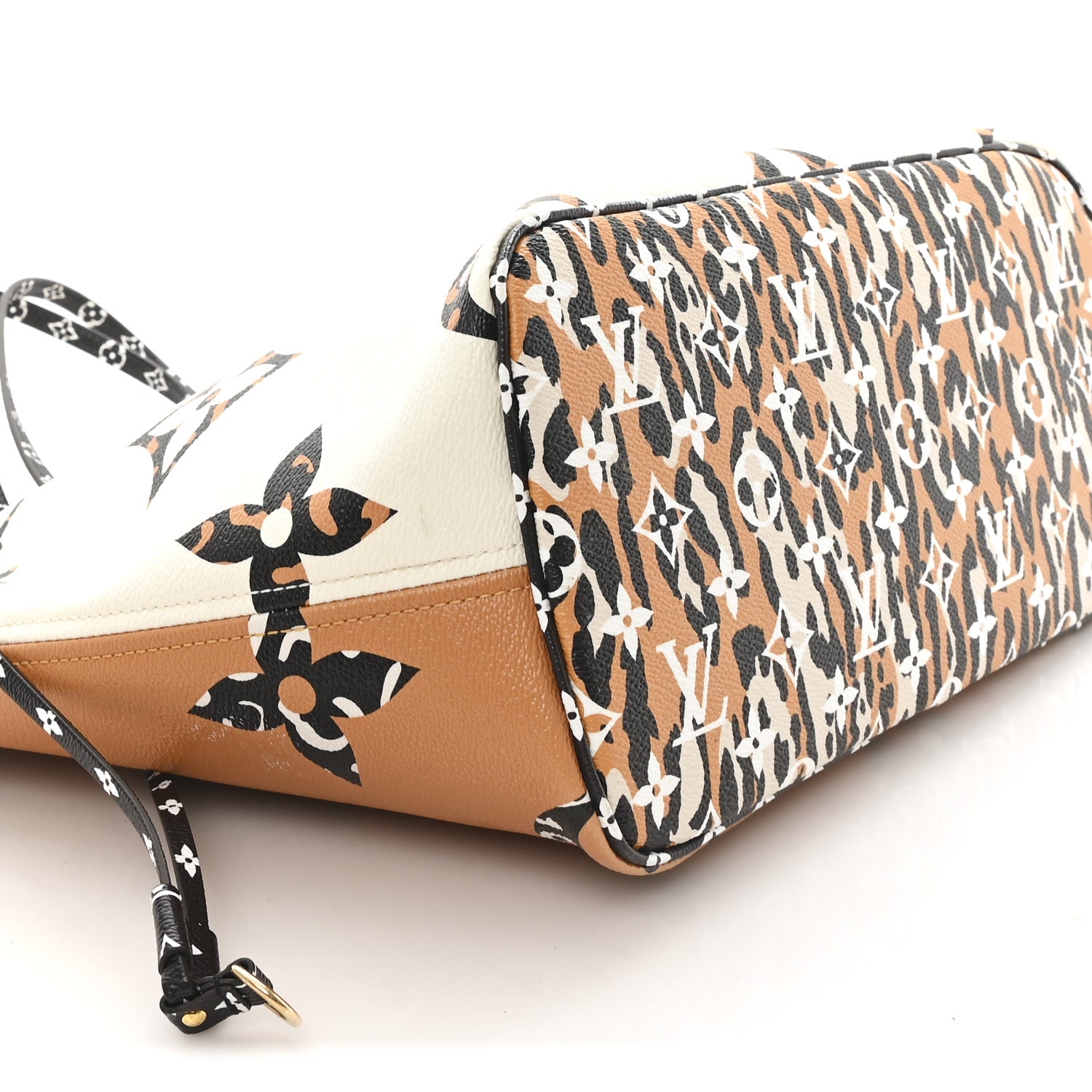 Louis Vuitton Monogram Giant Jungle Neverfull MM Ivory 1854202