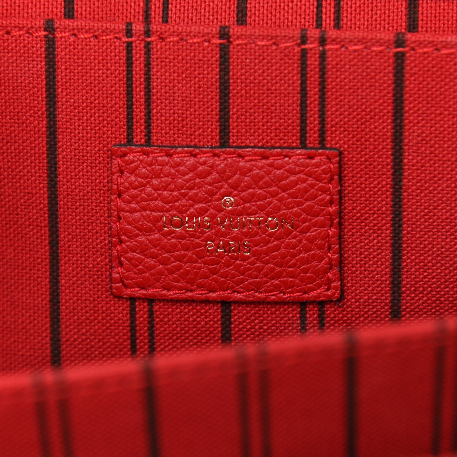 Louis Vuitton Empreinte Pochette Metis Scarlet 6 of 10
