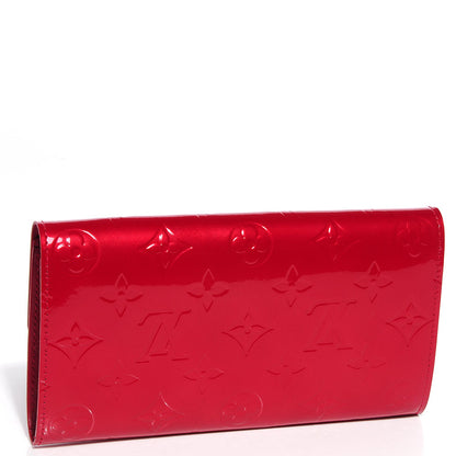 Louis Vuitton Vernis Sarah Wallet Pomme D'Amour 3 of 8