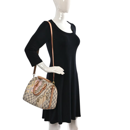 Louis Vuitton Damier Azur Nautical Speedy Bandouliere 25 2 of 9