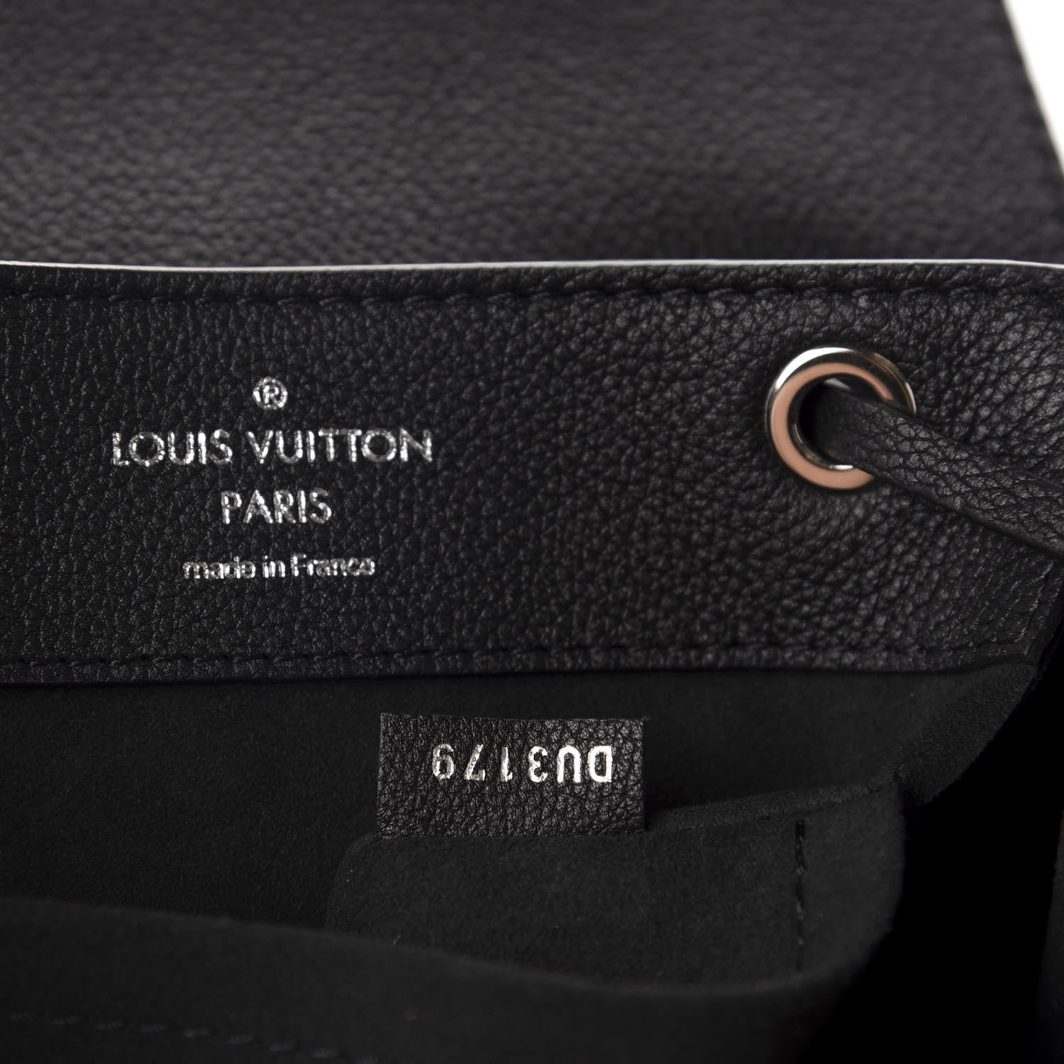 Louis Vuitton Calfskin Lockme Backpack Black 8 of 9