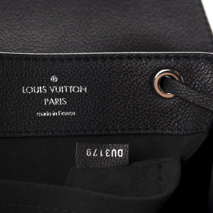 Louis Vuitton Calfskin Lockme Backpack Black 8 of 9