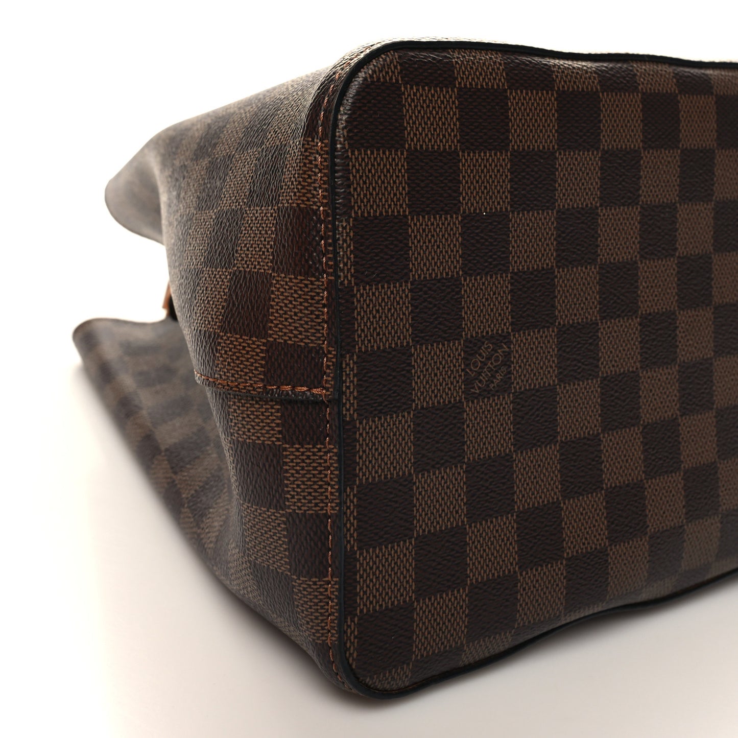 Damier Ebene Neonoe MM Safran