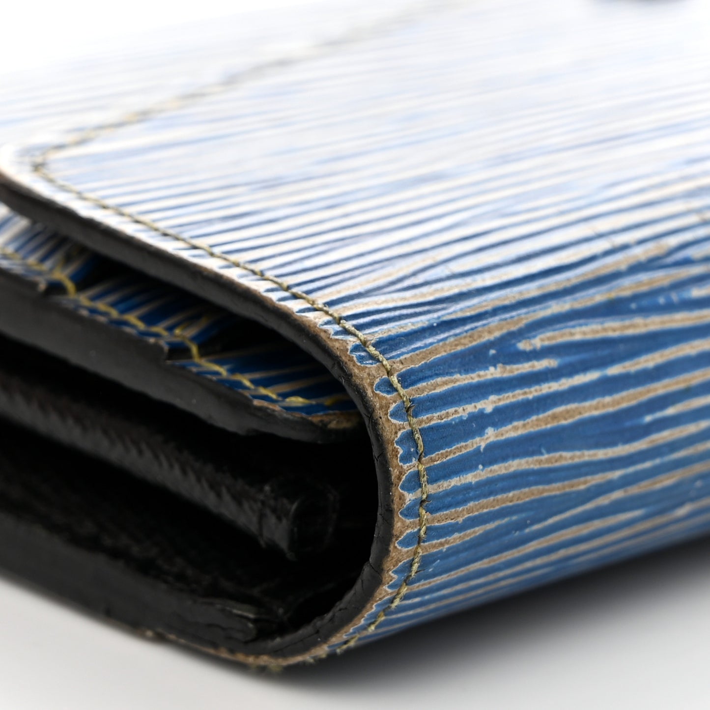 Epi Sarah Wallet NM Denim Light