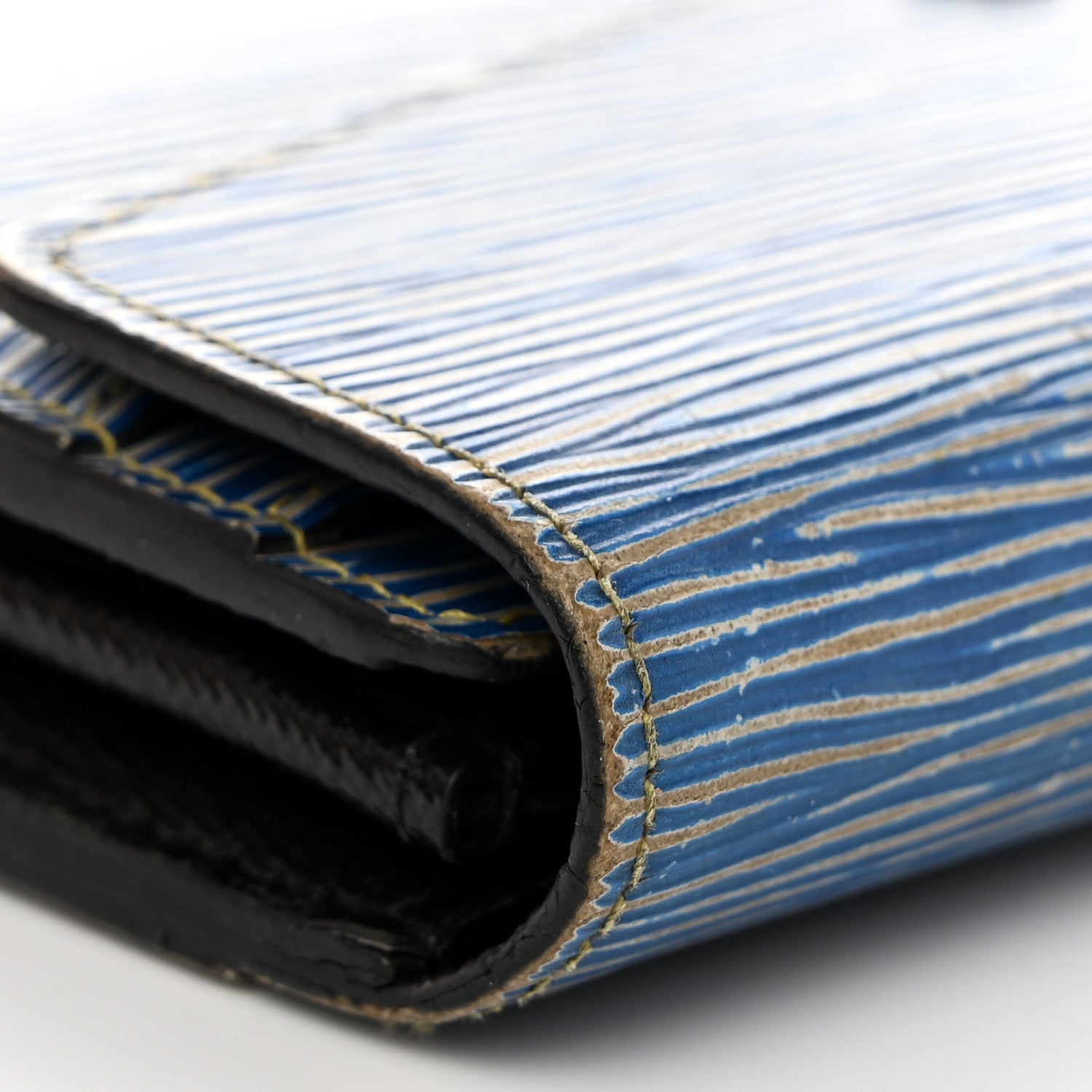 Louis Vuitton Epi Sarah Wallet NM Denim Light 9 of 11