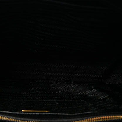 Prada Saffiano Medium Galleria Double Zip Tote Black 5 of 9