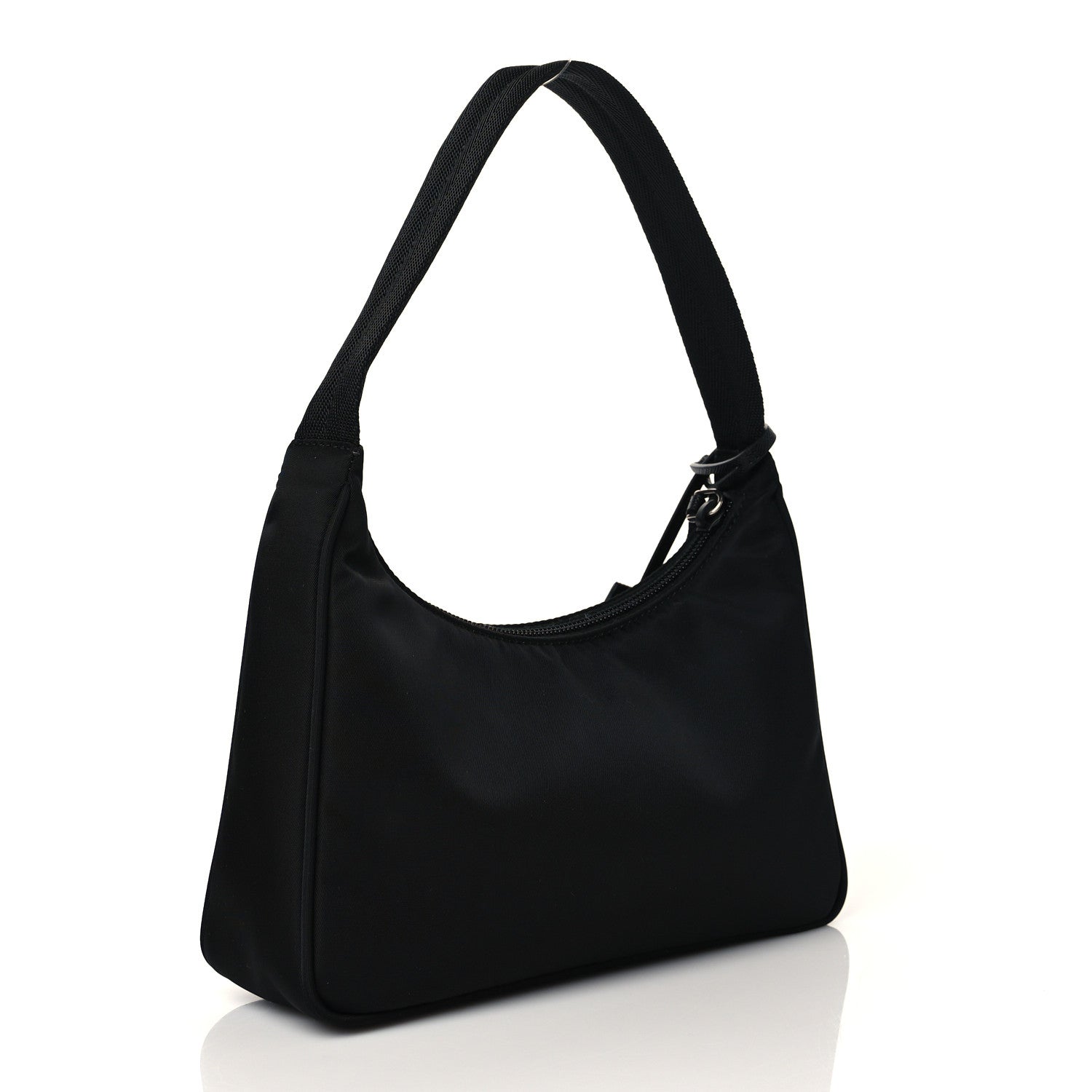 Prada Tessuto Nylon Mini Re-Edition 2000 Bag Black 3 of 10
