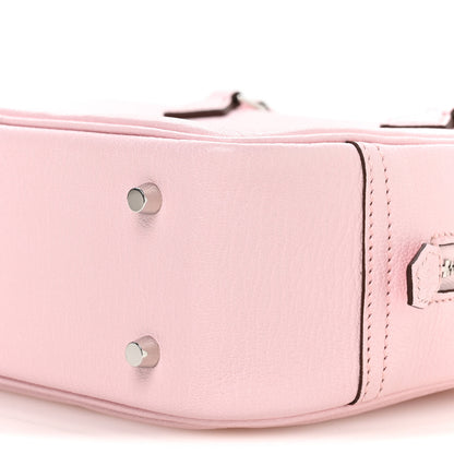Hermes Chevre Mysore Mini Plume Rose Darling 9 of 10