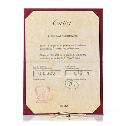 Cartier 18K Yellow Gold Small Juste Un Clou Bracelet 15 5 of 5