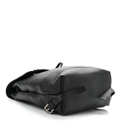 Saint Laurent Grained Calfskin Sac De Jour Backpack Black 4 of 10