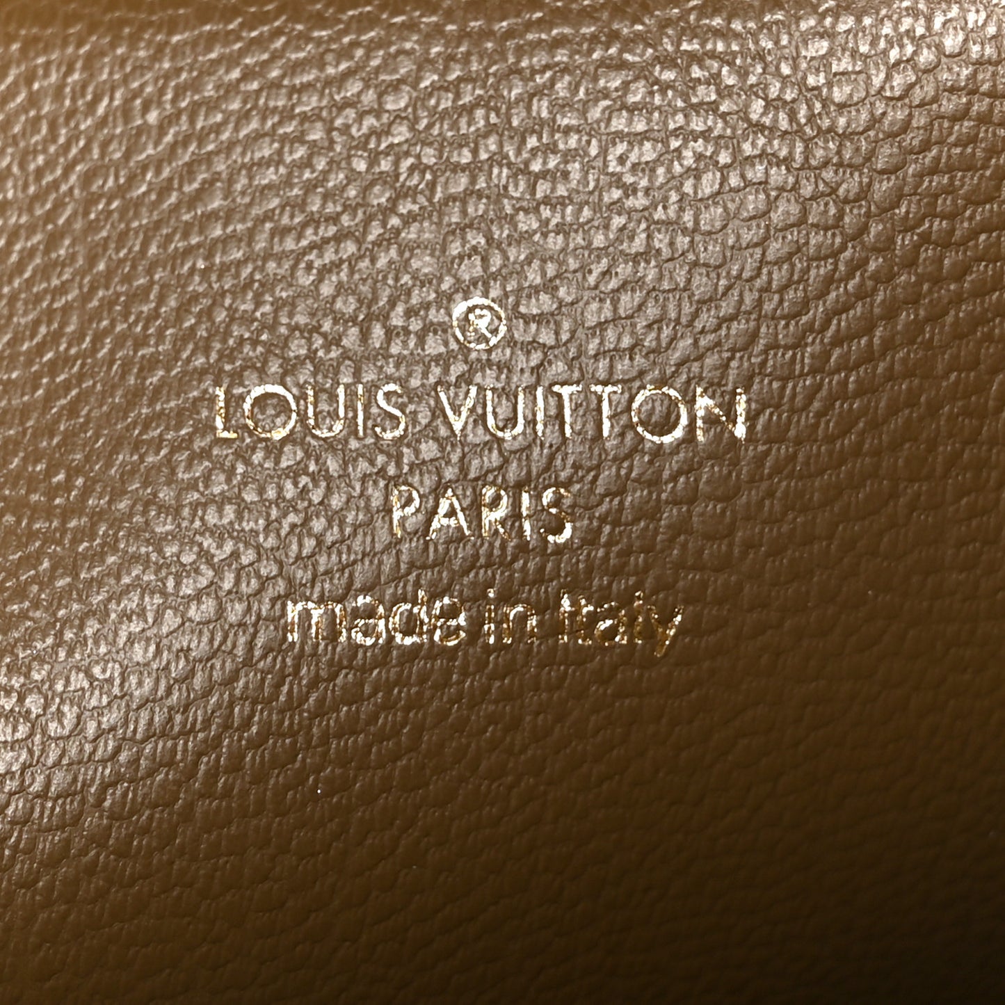 Lambskin Embossed Tweed Monogram Coussin PM Black