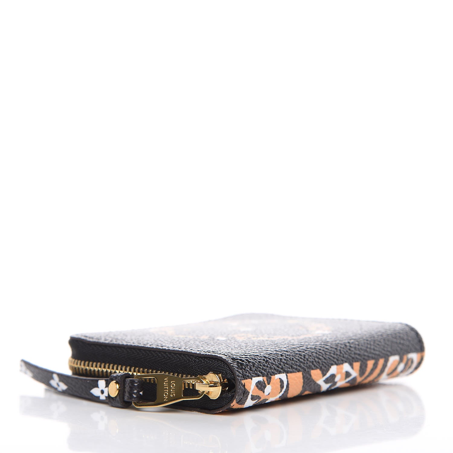 Louis Vuitton Monogram Giant Jungle Zippy Coin Purse Black 4 of 8