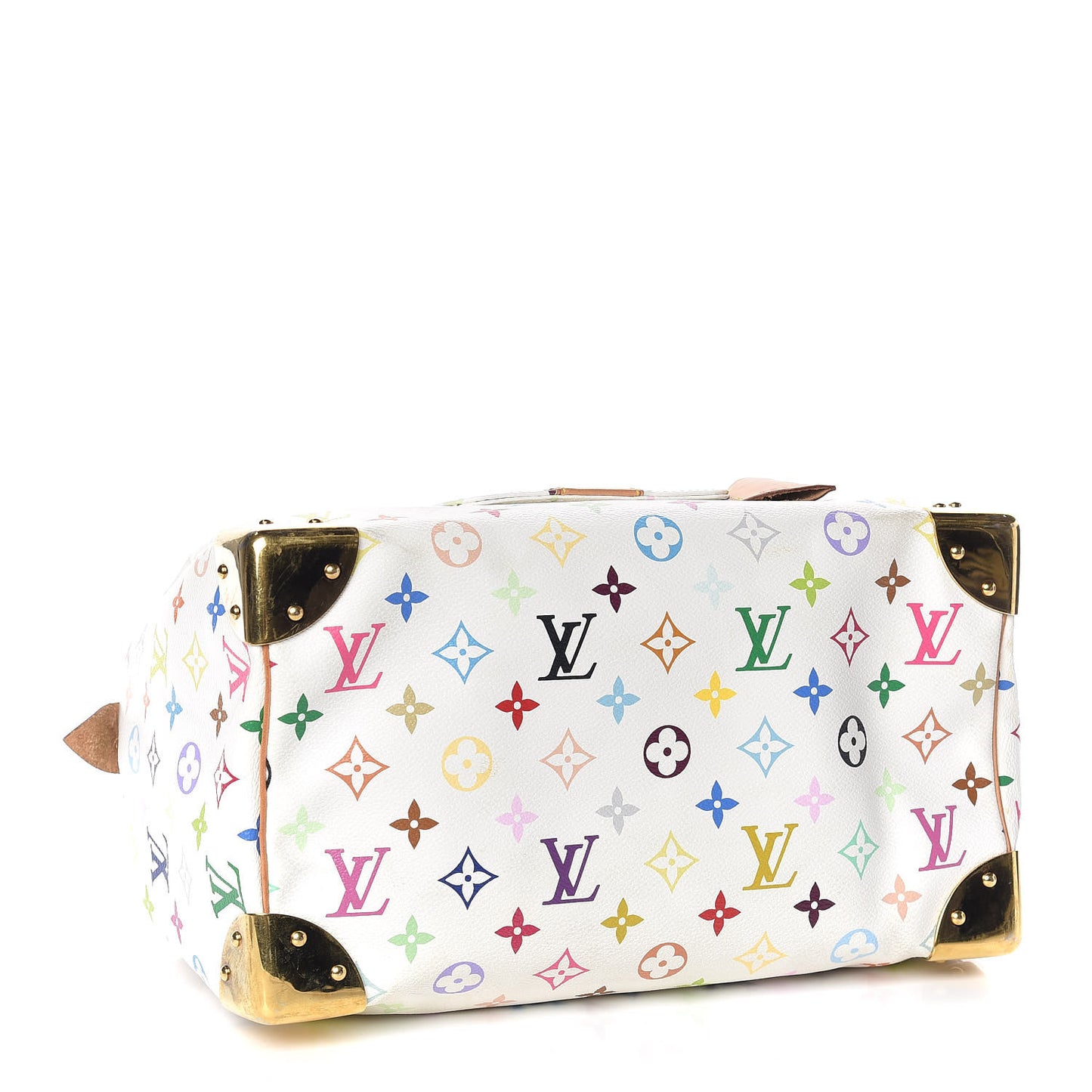 Monogram Multicolor Speedy 30 White